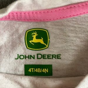John Deere Shirts & Tops - Girls John Deere Shirt size 4 John Deere Shirts & Tops - Girls John Deere Shirt size 4